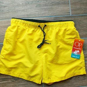 Ocean Pacific Board Shorts - "Classic Yellow"